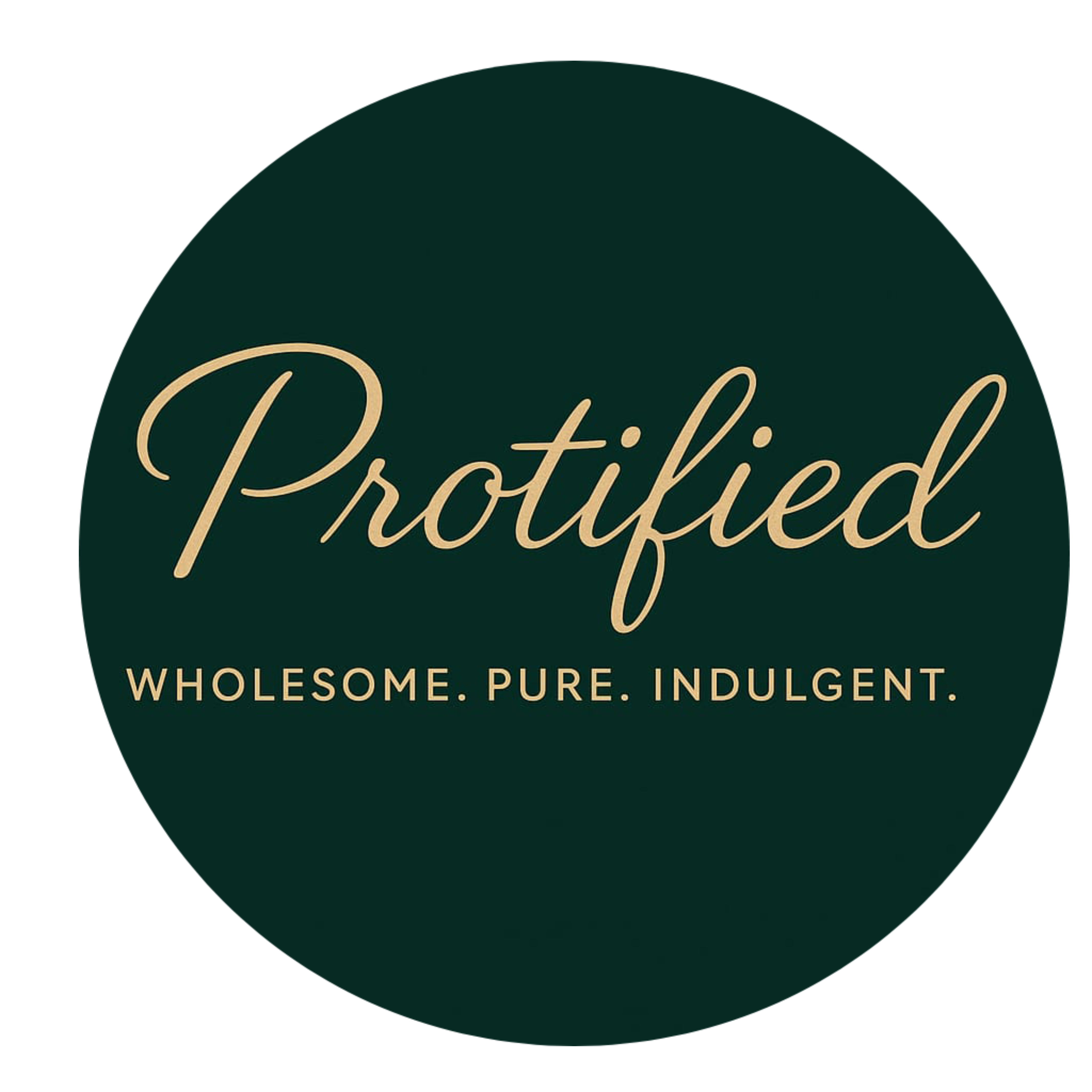 Protified healthy snacks and spreads brand logo